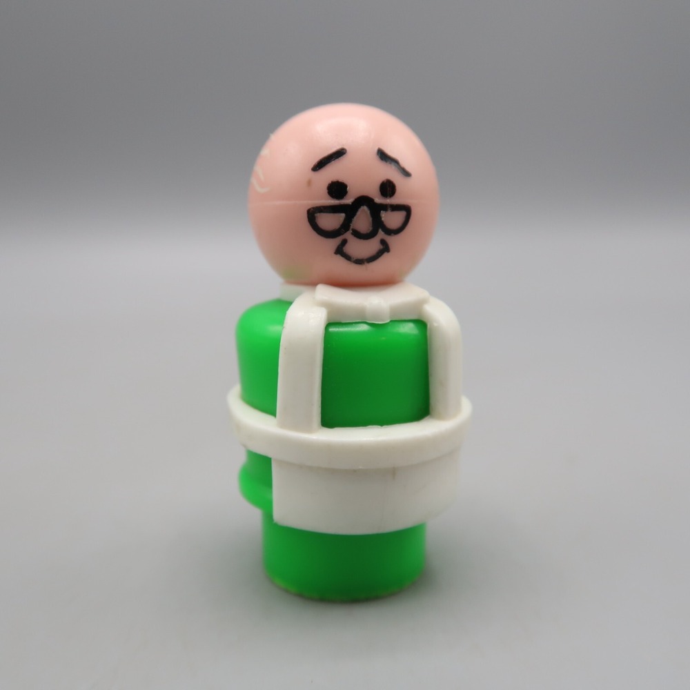 Fisher Price Sesame Street Little People‎ Mr Hooper Vintage